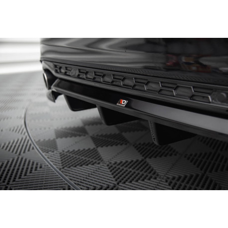 Body kit e accessori visivi Splitter posteriore centrale (con strisce verticali) Ford Mondeo ST-Line Mk4 Facelift | race-shop.it