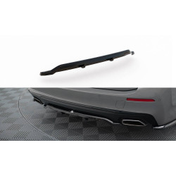 Splitter posteriore centrale (con strisce verticali) BMW 5 G30 / G31 Facelift