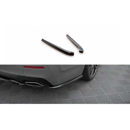 Body kit e accessori visivi MAXTON DESIGN splitter laterali posteriori per BMW 5 G30 / G31 Facelift, nero lucido | race-shop.it
