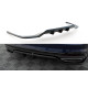 MAXTON DESIGN splitter posteriore centrale per Audi A4 S-Line B9 Facelift (con barre verticali), nero lucido, V2