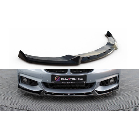 Body kit e accessori visivi Splitter anteriore V.4 BMW 4 Coupe M-Pack F32 | race-shop.it