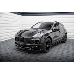 MAXTON DESIGN splitter anteriore per Porsche Macan Mk1, nero lucido, V3