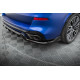 Body kit e accessori visivi MAXTON DESIGN splitter posteriore centrale per BMW X5 M-Pack G05 Facelift (con barre verticali), nero lucido, V2 | race-shop.it