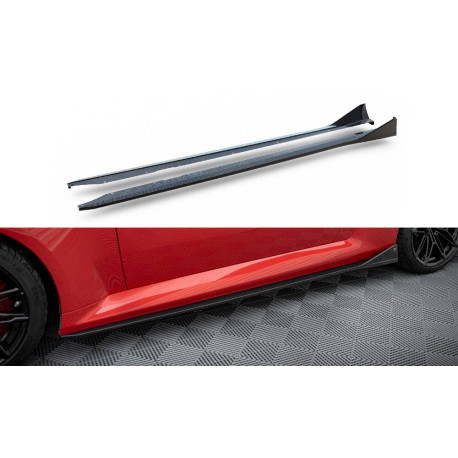 Body kit e accessori visivi MAXTON DESIGN minigonne laterali per BMW M2 G87, carbonio | race-shop.it