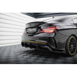 MAXTON DESIGN alette laterali posteriori per Mercedes-AMG CLA 45 C117 Facelift, nero lucido