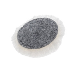 Koch Chemie Lammfell-Pad 80 mm - Mola per lucidatura in pelle di agnello
