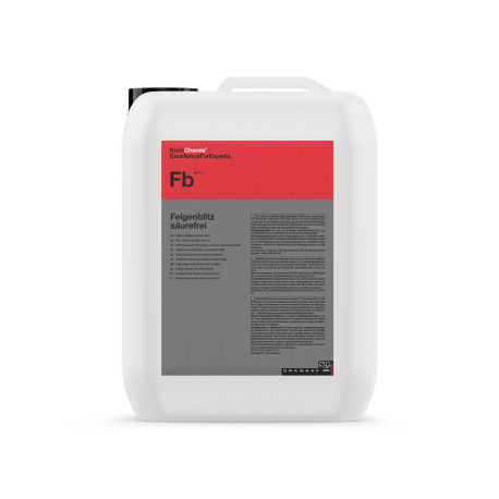 Ruote e pneumatici Koch Chemie Felgenblitz säurefrei (Fb) - Viskózny pH neutrálny čistič diskov 19 KG | race-shop.it