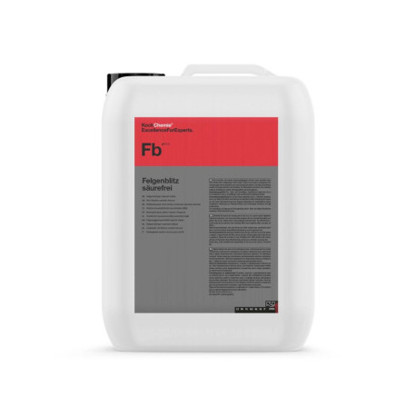 Ruote e pneumatici Koch Chemie Felgenblitz säurefrei (Fb) - Viskózny pH neutrálny čistič diskov 11KG | race-shop.it