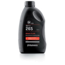 Brzdová kvapalina DYNAMAX 265 DOT4 - 0,5l