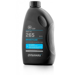 Brzdová kvapalina DYNAMAX 265 DOT4 ESP - 0,5l
