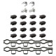 Tappi collettore di aspirazione Set of intake manifold caps for VAG 4.2 V8 TDI (no position limiter) | race-shop.it