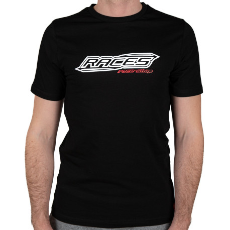 Magliette T-shirt RACES NIGHT VIBE, nero | race-shop.it
