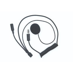 ZeroNoise Open Face Cuffie Nexus 4 PIN maschio STD con connettore stereo da 3,5mm