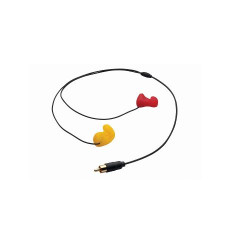 ZeroNoise Kit di tappi per le orecchie - Semi Custom Corto - RCA(Cinch)