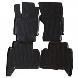 Rubber car floor mats for VOLKSWAGEN Amarok 2023-up