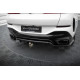 Body kit e accessori visivi SPLITTER POSTERIORE CENTRALE (CON BARRE VERTICALI) V1 BMW X6 M-PACK G06 FACELIFT | race-shop.it