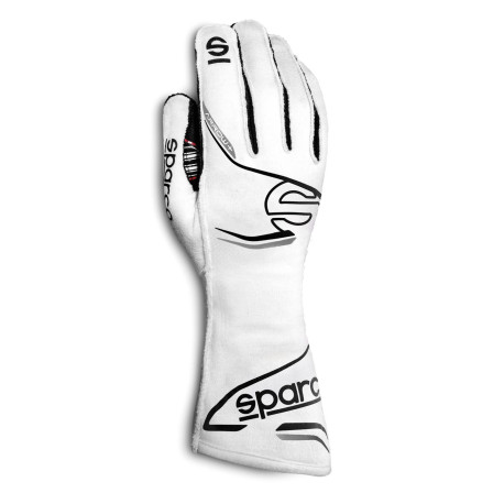Guanti Guanti da gara Sparco ARROW+ con FIA (cucitura esterna) bianco | race-shop.it