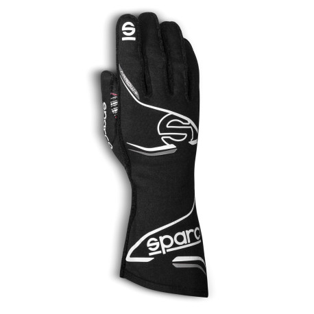Guanti Guanti da gara Sparco ARROW+ con FIA (cucitura esterna) nero | race-shop.it