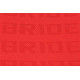 Sedili sportivi senza approvazione FIA Sedile da corsa GTR Bride Velvet Red | race-shop.it