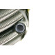 Tubi flessibili olio Fuel hose PTFE corrugated and steel braided AN8 (11mm) - 0,1m | race-shop.it