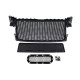 Body kit e accessori visivi Griglia Audi A4 B8 RS-Style Argento-Nero 08-12 PDC | race-shop.it