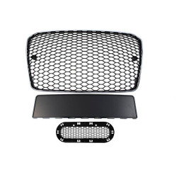 Griglia Audi A5 8T RS-Style Cromo-Nero 13-16 PDC