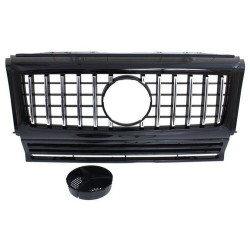 Griglia Mercedes Benz W463 G63 Look Shiny Nero 90-18