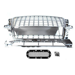 RACES griglia per Audi Q5 8R 09-12 (per sensori di parcheggio), cromo