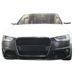 Paraurti anteriore + Griglia Cromo-Nero Audi A4 B8 13-16 RS4 Style