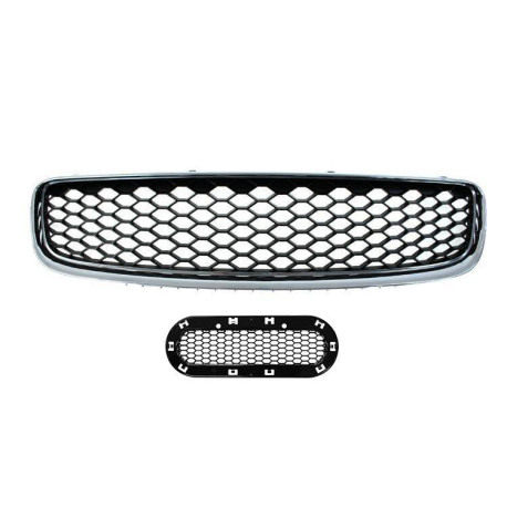 Body kit e accessori visivi Griglia Audi TT 8N RS-Style Cromo-Nero 98-06 | race-shop.it