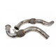 Down pipes e dump pipes Downpipe per BMW F16 X6 xDrive50i: 2014-2017 | race-shop.it