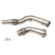 F82/ F83 Downpipe for BMW F83 S55 M4 2014+ | race-shop.it
