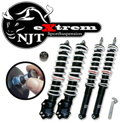 NJT eXtrem Kit assetto a ghiera adatto per VW Golf 3 e Vento
