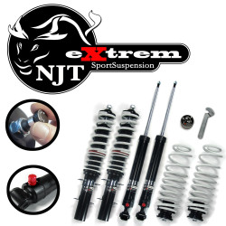NJT eXtrem Kit assetto a ghiera adatto per VW Golf 4, Bora e Variant (1J)