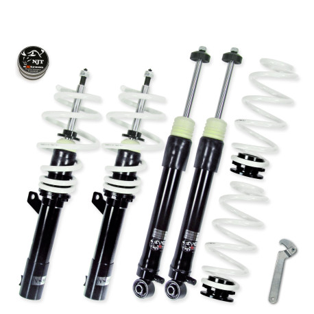 Sospensione regolabile in altezza - Coilovers NJT eXtrem Kit assetto a ghiera adatto per VW Touran 1T | race-shop.it