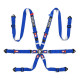 Cinture di sicurezza e accessori FIA 6 point safety belts SPARCO COMPETITION H-2 PU, blue | race-shop.it