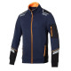 Felpe con cappuccio e giacche SPARCO ALABAMA TECH FULL ZIP - blue/orange | race-shop.it