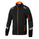 Felpe con cappuccio e giacche SPARCO ALABAMA TECH FULL ZIP - nero/arancione | race-shop.it