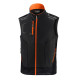 Felpe con cappuccio e giacche SPARCO ILLINOIS TECH LIGHT VEST - black/orange | race-shop.it