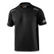 Magliette SPARCO Teamwork t-shirt for men - black | race-shop.it