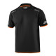 SPARCO Teamwork t-shirt da uomo - nero/arancione