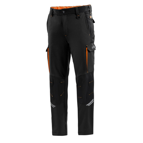 Lifestyle SPARCO Pantaloni tecnici SPARCO OREGON nero/arancione | race-shop.it