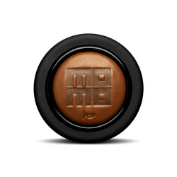 Pulsante del clacson MOMO Heritage Cigar, pelle