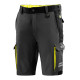 Lifestyle SPARCO Teamwork pantaloncini da uomo grigio/giallo | race-shop.it