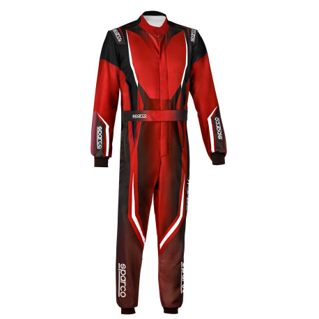 Tute Tuta da corsa per bambini omologata FIA SPARCO PRIME-K ADVANCED, rosso/nero | race-shop.it