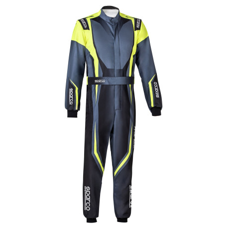 Tute Tuta da corsa per bambini omologata FIA SPARCO PRIME-K ADVANCED, nero/giallo | race-shop.it