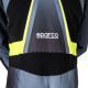 Tute Tuta da corsa per bambini omologata FIA SPARCO PRIME-K ADVANCED, nero/giallo | race-shop.it