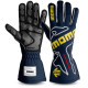 Guanti MOMO PERFORMANCE racing gloves with FIA homologation (external stitching), blue | race-shop.it