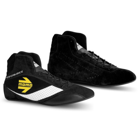 Scarpe MOMO PERFORMANCE FIA racing shoes, black | race-shop.it