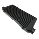Intercooler standard Universal sport intercooler bar and plate, black, 550 x 230 x 65mm | race-shop.it